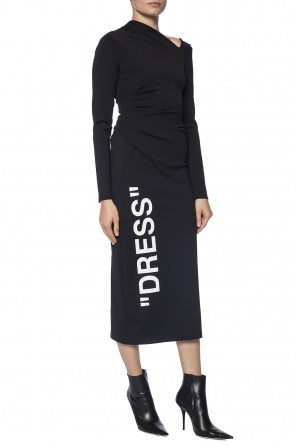 Asymmetrical drape dress, zdjęcie 2 Asymmetrical drape dress od Off White
